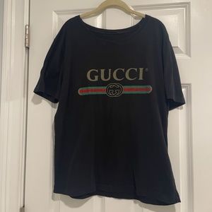 Oversized Cotton Gucci T-Shirt